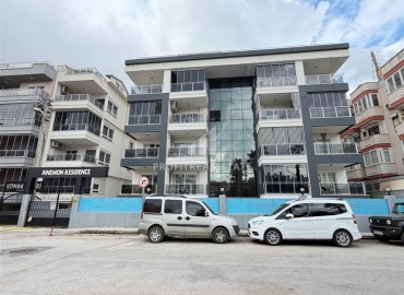 Укомплектованная двухкомнатная квартира, 55м², в современной резиденции у пляжа Клеопатры в центре Алании ID-19438 фото-1