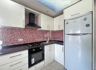 Укомплектованная двухкомнатная квартира, 55м², в современной резиденции у пляжа Клеопатры в центре Алании ID-19438 фото-6
