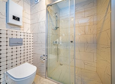Уютная квартира с одной спальней, 60м² с видом на море в элитном комплексе в 900м от пляжа Инджекум в Авсалларе, Алания ID-19439 фото-4