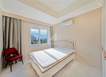 Уютная квартира с одной спальней, 60м² с видом на море в элитном комплексе в 900м от пляжа Инджекум в Авсалларе, Алания ID-19439 фото-6