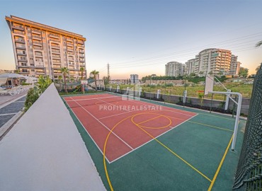 Уютная квартира с одной спальней, 60м² с видом на море в элитном комплексе в 900м от пляжа Инджекум в Авсалларе, Алания ID-19439 фото-10