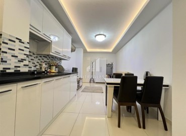 Симпатичные двухкомнатные апартаменты, 57м² в современной резиденции с инфраструктурой в центре Алании ID-19440 фото-4