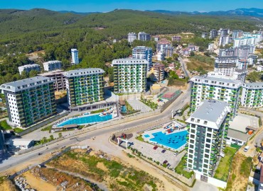 Новая квартира 1+1, 55м² с чистовой отделкой в элитном комплексе от ведущего застройщика, в районе Авсаллар, Алания ID-19441 фото-10