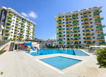 Новая квартира 1+1, 55м² с чистовой отделкой в элитном комплексе от ведущего застройщика, в районе Авсаллар, Алания ID-19441 фото-15