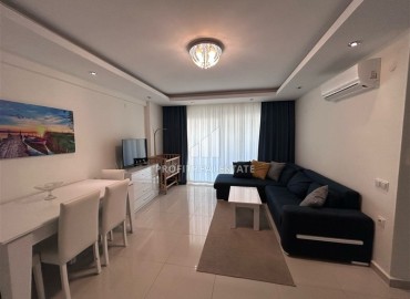 Меблированная квартира с одной спальней, 55м², в элитной резиденции в районе Алании - Авсаллар, в 700м от моря. ID-19442 фото-2