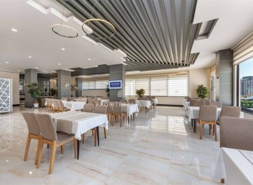Меблированная квартира с одной спальней, 55м², в элитной резиденции в районе Алании - Авсаллар, в 700м от моря. ID-19442 фото-29