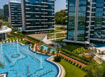 Апартаменты 1+1, 50м², в новом отельном жилом комплекс класса люкс в Авсалларе, Алания, в 900м от моря ID-19443 фото-11