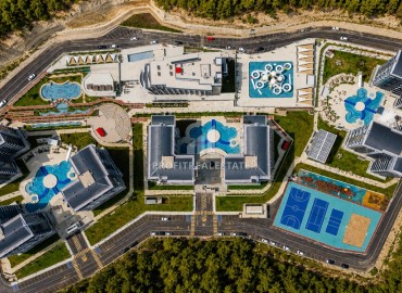 Апартаменты 1+1, 50м², в новом отельном жилом комплекс класса люкс в Авсалларе, Алания, в 900м от моря ID-19443 фото-12