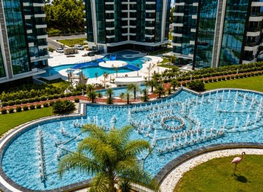 Апартаменты 1+1, 50м², в новом отельном жилом комплекс класса люкс в Авсалларе, Алания, в 900м от моря ID-19443 фото-14