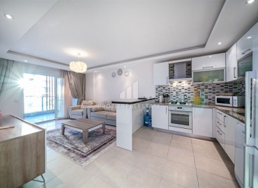 Элегантная квартира с одной спальней, 52м², в комплексе премиум класса в 600м от моря в районе Авсаллар, Алания ID-19444 фото-3