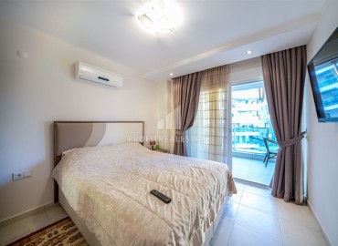 Элегантная квартира с одной спальней, 52м², в комплексе премиум класса в 600м от моря в районе Авсаллар, Алания ID-19444 фото-4