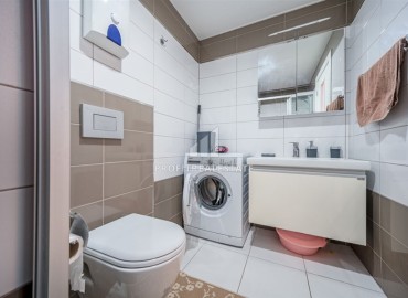 Элегантная квартира с одной спальней, 52м², в комплексе премиум класса в 600м от моря в районе Авсаллар, Алания ID-19444 фото-5