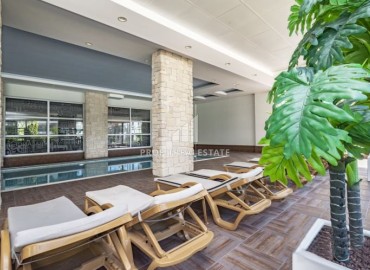 Элегантная квартира с одной спальней, 52м², в комплексе премиум класса в 600м от моря в районе Авсаллар, Алания ID-19444 фото-12