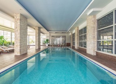 Элегантная квартира с одной спальней, 52м², в комплексе премиум класса в 600м от моря в районе Авсаллар, Алания ID-19444 фото-13