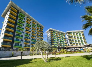 Комфортабельная квартира с двумя спальнями, 90м² без мебели в комплексе премиум-класса в районе Авсаллар, Алания ID-19445 фото-26