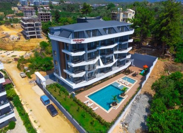 Видовые апартаменты 1+1, 54м², в районе Оба, Алания, в комфортабельном комплексе с возможностью краткосрочной аренды ID-19446 фото-1