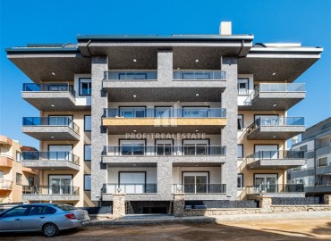 Квартира с одной спальней, 50м², с чистовой отделкой в новой резиденции с инфраструктурой в районе Оба, Алания ID-19449 фото-9