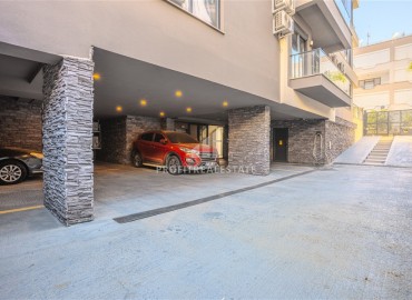 Стильная квартира 1+1, 55м², с личным садом 30м² в современном комплексе с инфраструктурой в районе Оба, Алания ID-19451 фото-15