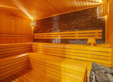 Стильная квартира 1+1, 55м², с личным садом 30м² в современном комплексе с инфраструктурой в районе Оба, Алания ID-19451 фото-18