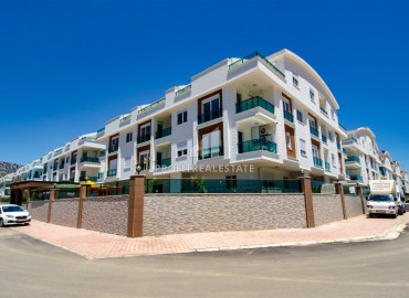 Меблированная квартира с одной спальней, 60м², в комплексе с инфраструктурой в Коньяалты, микрорайон Сарысу, Анталия ID-19457 фото-1