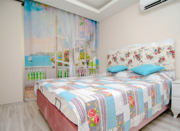 Меблированная квартира с одной спальней, 60м², в комплексе с инфраструктурой в Коньяалты, микрорайон Сарысу, Анталия ID-19457 фото-10