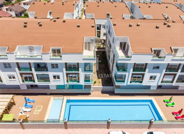 Меблированная квартира с одной спальней, 60м², в комплексе с инфраструктурой в Коньяалты, микрорайон Сарысу, Анталия ID-19457 фото-14