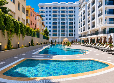 Двухкомнатные апартаменты, 65м², с видом на горы в резиденции премиум класса в центре Алании, 600м от моря ID-19460 фото-15