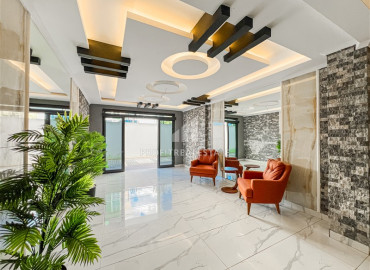 Элегантная двухкомнатная квартира, 50м², в новом комплексе с хорошей инфраструктурой в Махмутларе, Алания, по привлекательной цене ID-19641 фото-16