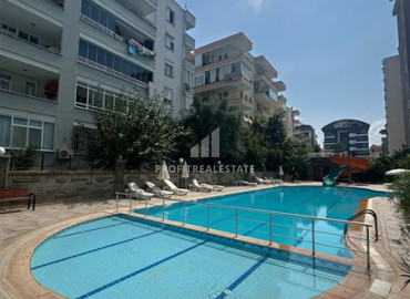 Укомплектованные апартаменты 1+1, 66м², в элитной резиденции в 300м от моря в районе Махмутлар, Алания ID-19466 фото-1
