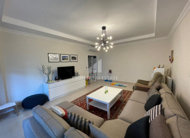 Квартира с двумя спальнями и отдельной кухней, 120м², в комфортабельном комплексе в районе Оба, Алания ID-19467 фото-3