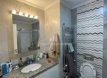Квартира с двумя спальнями и отдельной кухней, 120м², в комфортабельном комплексе в районе Оба, Алания ID-19467 фото-8