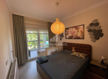 Квартира с двумя спальнями и отдельной кухней, 120м², в комфортабельном комплексе в районе Оба, Алания ID-19467 фото-10