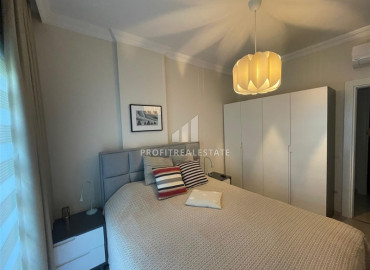 Квартира с двумя спальнями и отдельной кухней, 120м², в комфортабельном комплексе в районе Оба, Алания ID-19467 фото-14