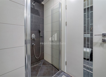 Стильная квартира с одной спальней, 65м², с видом на море в элитном комплексе в районе Алании - Тосмур ID-19469 фото-19