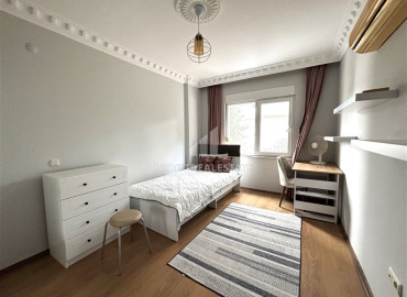 Готовая к проживанию, квартира с двумя спальнями, 110м², в 300м от моря в Махмутларе, Алания ID-19471 фото-9