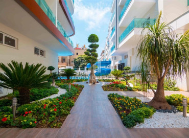 Меблированная квартира 2+1, 110м², в комфортабельном комплексе с инфраструктурой в центре Алании, в 350м от пляжа Клеопатры ID-19472 фото-20