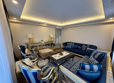 Новый меблированный частный дом для большой семьи 6+3, 350м², с потрясающим видом в центре Алании, в Кале ID-19480 фото-9