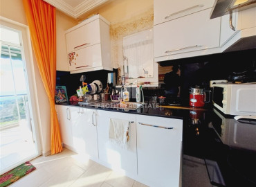 Меблированный видовой дуплекс 3+2, 140м², в уютном комплексе с бассейном в районе Алании – Каргыджак под ВНЖ ID-19485 фото-7