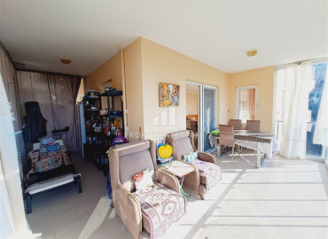 Меблированный видовой дуплекс 3+2, 140м², в уютном комплексе с бассейном в районе Алании – Каргыджак под ВНЖ ID-19485 фото-13
