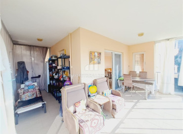 Меблированный видовой дуплекс 3+2, 140м², в уютном комплексе с бассейном в районе Алании – Каргыджак под ВНЖ ID-19485 фото-15