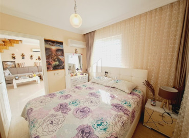 Меблированный видовой дуплекс 3+2, 140м², в уютном комплексе с бассейном в районе Алании – Каргыджак под ВНЖ ID-19485 фото-20