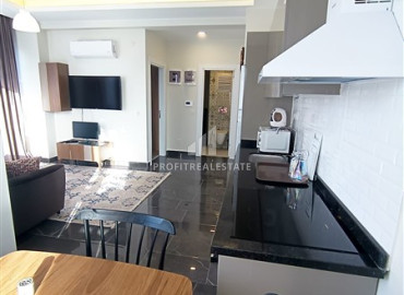 Готовые к проживанию, апартаменты 1+1, 55м², с видом на горы в новостройке с отельной инфраструктурой в Махмутларе, Алания ID-19488 фото-5