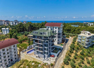 Апартаменты с одной спальней, 50м², в комплексе с инфраструктурой в Авсалларе, Алания, по привлекательной цене ID-19490 фото-1