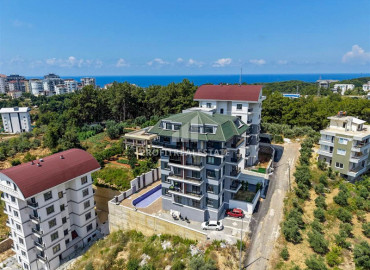 Апартаменты с одной спальней, 50м², в комплексе с инфраструктурой в Авсалларе, Алания, по привлекательной цене ID-19490 фото-17