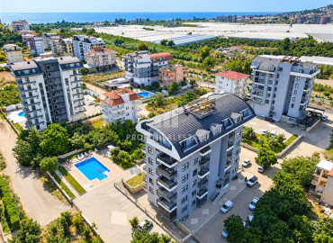 Двухкомнатная квартира, 50м², в новом комплексе с комфортной инфраструктурой в районе Алании - Демирташ ID-19494 фото-1