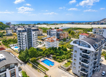 Двухкомнатная квартира, 50м², в новом комплексе с комфортной инфраструктурой в районе Алании - Демирташ ID-19494 фото-16