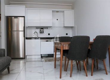 Частично меблированные двухкомнатные апартаменты, 55м², в новом комплексе премиум класса в Авсалларе, Алания ID-19498 фото-8