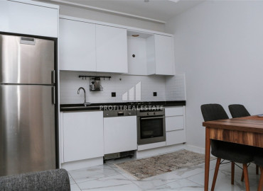 Частично меблированные двухкомнатные апартаменты, 55м², в новом комплексе премиум класса в Авсалларе, Алания ID-19498 фото-5