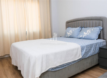 Частично меблированные двухкомнатные апартаменты, 55м², в новом комплексе премиум класса в Авсалларе, Алания ID-19498 фото-10