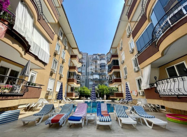 Просторный меблированный дуплекс-пентхаус 4+2, 255м², в комплексе с бассейном в 500м от моря в районе Оба, Алания, под ВНЖ. ID-19501 фото-25